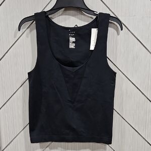 a new day Black Tank Top
